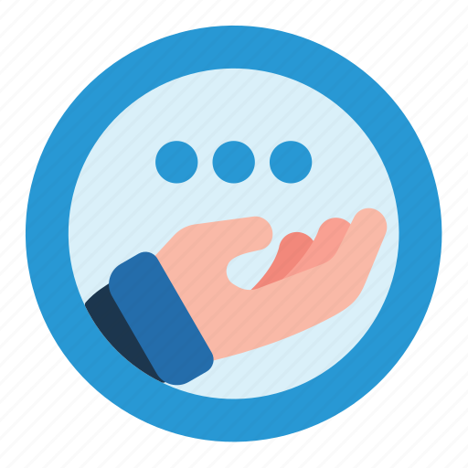 Badge, business, hand, premium, goal, ask, target icon - Download on Iconfinder