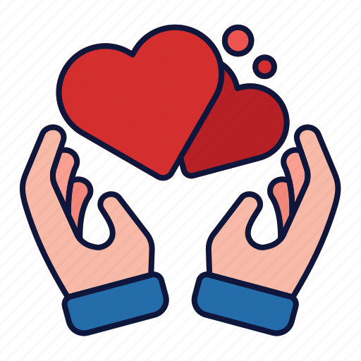 Hand, heart, hands, love, symbol icon - Download on Iconfinder
