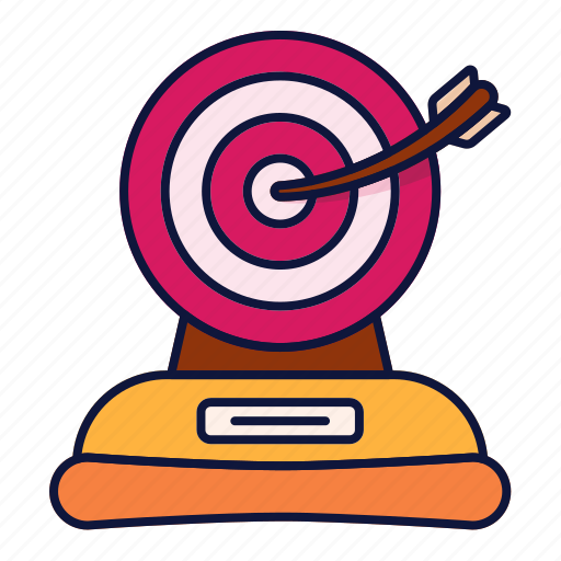 Aim, archery, dart, game, sport, target, company icon - Download on Iconfinder
