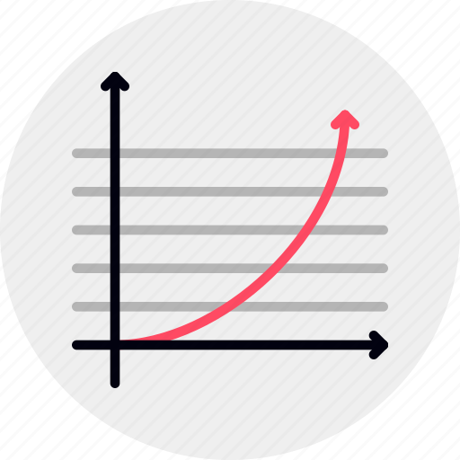Arrow, chart, curve, experience, goal, graph, success icon - Download on Iconfinder