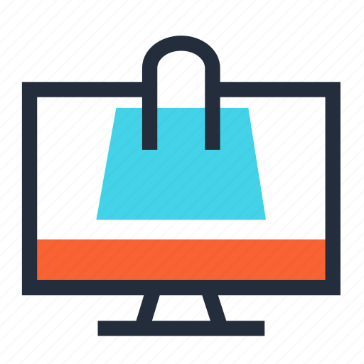 Shoping, bag, computer, technology, device, tech icon - Download on Iconfinder
