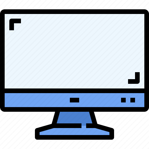Computer, digital, moniter, parts, screen, technology, tv icon - Download on Iconfinder