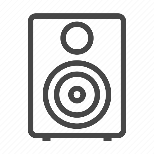 Audio, computer, media, music, social, sound, speaker icon - Download on Iconfinder