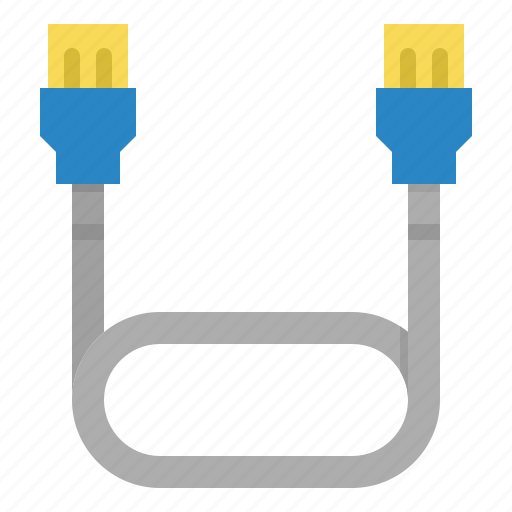 Cable, hdmi, connection, computer, hardware icon - Download on Iconfinder