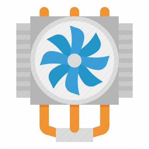 Computer, cooler, fan, hardware, mainboard icon - Download on Iconfinder