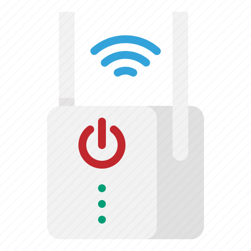 Wifi, repeater, router, wireless, connect icon - Download on Iconfinder