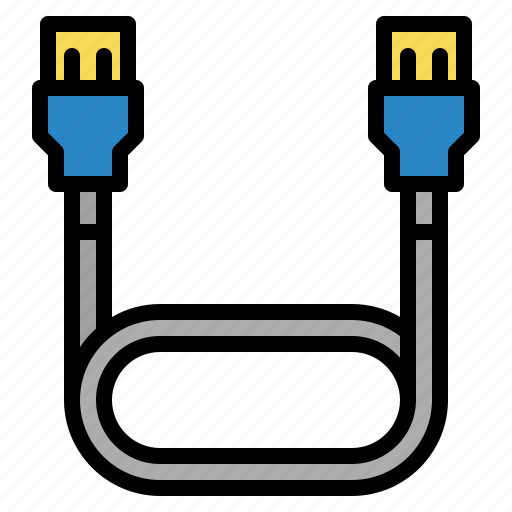 Cable, hdmi, connection, computer, hardware icon - Download on Iconfinder