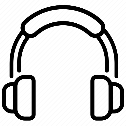 Communications, headphone, headphones, headset, music, sound, support icon - Download on Iconfinder