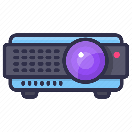 Projector, device, computer, technology, appliances, cinema, image icon - Download on Iconfinder