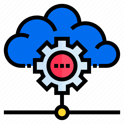 Cloud, setting, technology, online, work, device icon - Download on Iconfinder