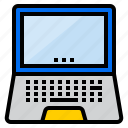 laptop, 1, technology, online, work, device