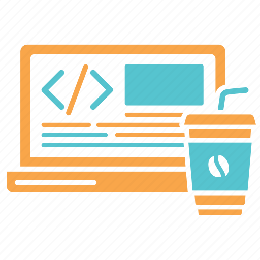 Coffee, coffee break, computer, development, web, working time icon - Download on Iconfinder