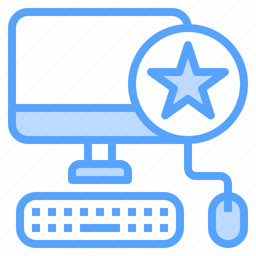 Star, keyboard, bookmark, mouse, computer icon - Download on Iconfinder