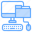file, keyboard, folder, mouse, computer 