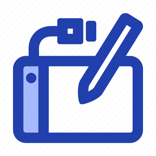 Drawing tab, computer, hardware, technology icon - Download on Iconfinder