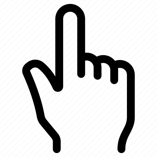 Finger, gesture, hold, sign, person, hand, gesturing icon - Download on Iconfinder