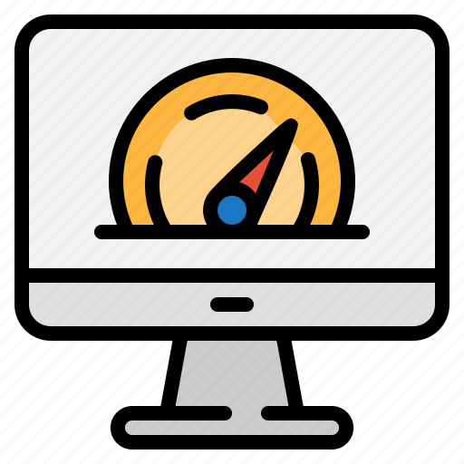Computer, monitor, optimization, technology icon - Download on Iconfinder