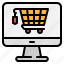 cart, computer, ecommerce, marketing, online, shipping, technology 