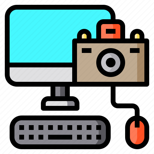 Camera, keyboard, computer, mouse, picture icon - Download on Iconfinder