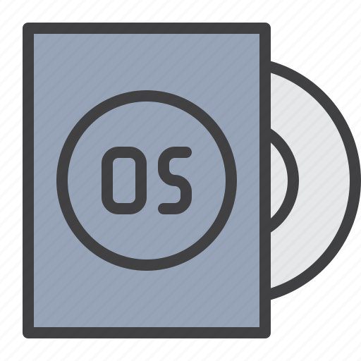 Computer, operating, system, disc icon - Download on Iconfinder