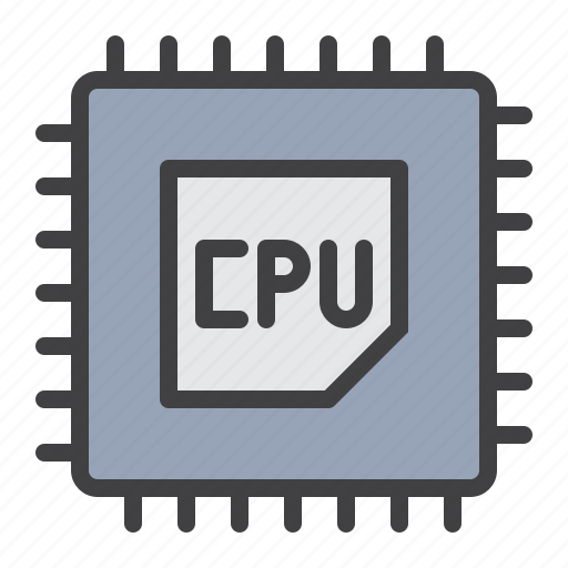 Cpu, processor, computer, chip icon - Download on Iconfinder