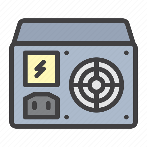 Power, supply, unit, computer icon - Download on Iconfinder