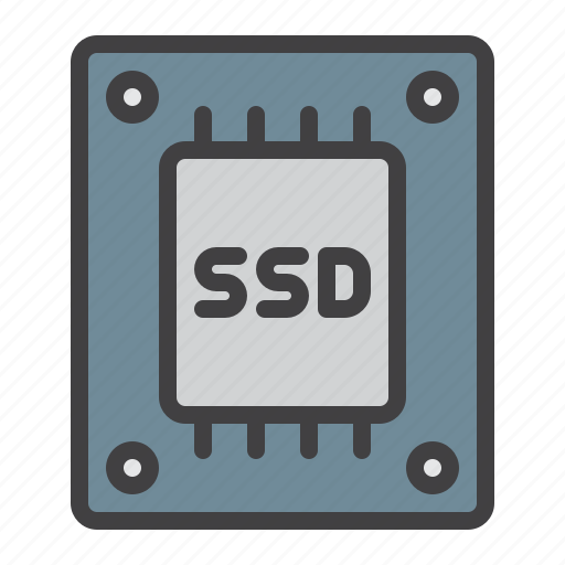 Ssd, drive, memory, storage icon - Download on Iconfinder