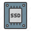 ssd, drive, memory, storage 