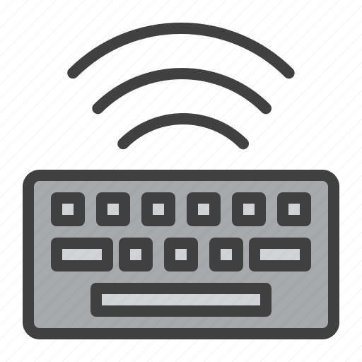 Wireless, keyboard, computer, keypad icon - Download on Iconfinder