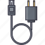 cable, charger, computer, mini, technology, usb, wire 
