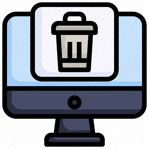 Trash, bin, computer, uninstall icon - Download on Iconfinder