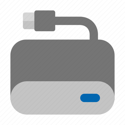 External, harddisk, storage, data icon - Download on Iconfinder