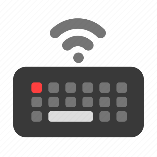 Keyboard, wireless, connection, hardware icon - Download on Iconfinder