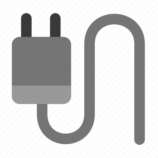 Power cable, plug, technology, computer icon - Download on Iconfinder