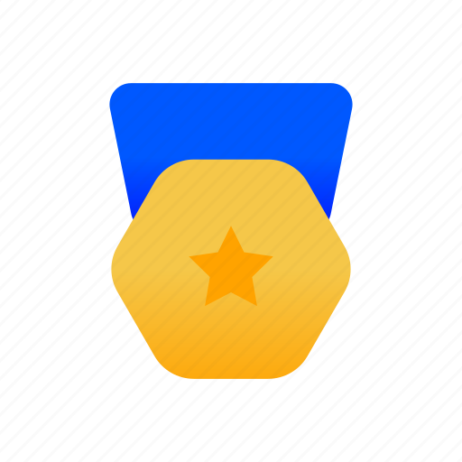 Medal, award, badge, trophy, reward, ribbon, military icon - Download on Iconfinder