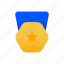 medal, award, badge, trophy, reward, ribbon, military 