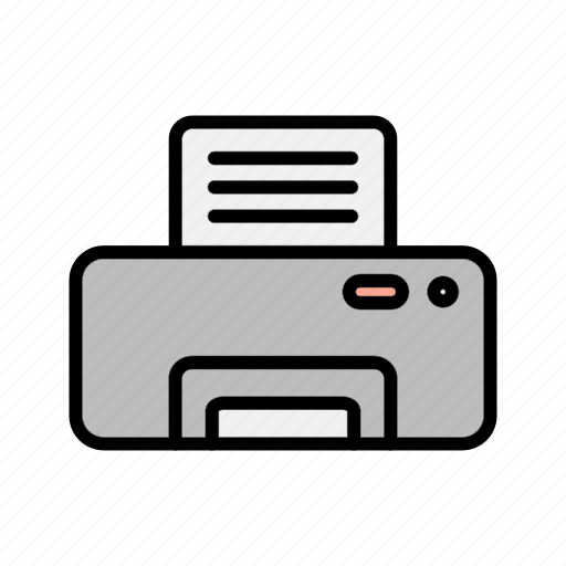 Computer, device, print, printer icon - Download on Iconfinder