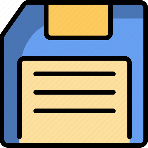 Disk, floppy, hardware, storage icon - Download on Iconfinder