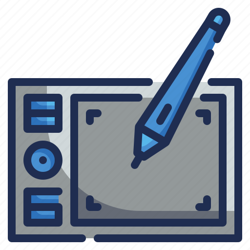 Draw, graphic, pen, tablet, wacom icon - Download on Iconfinder