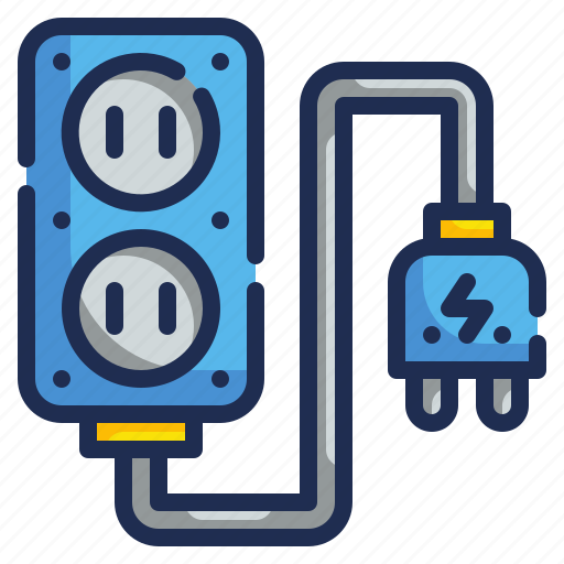 Cable, electrical, plug, power, wire icon - Download on Iconfinder