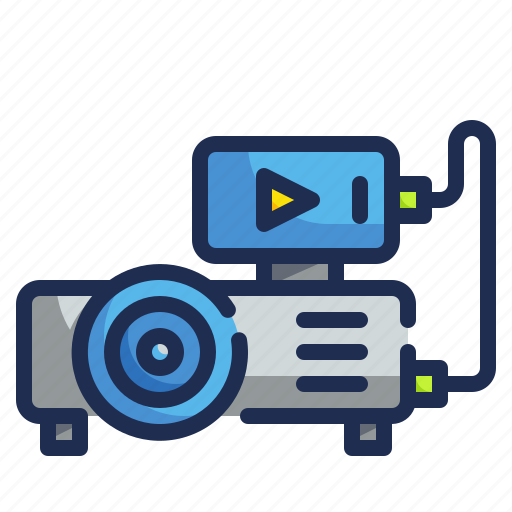 Electronics, image, projector, technology, video icon - Download on Iconfinder