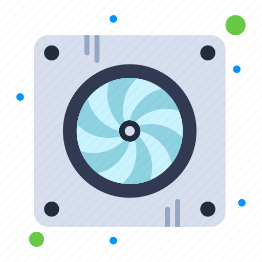 Computer, device, fan, hardware icon - Download on Iconfinder