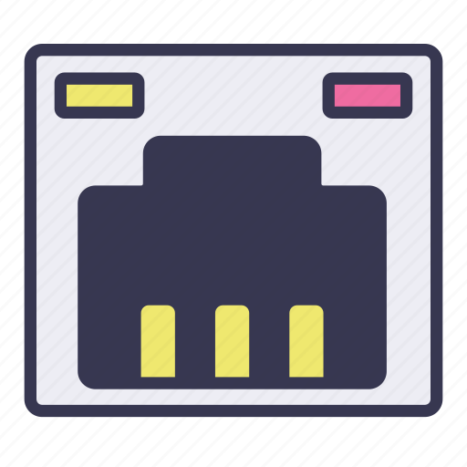 Ethernet, connection, computer, port, network icon - Download on Iconfinder
