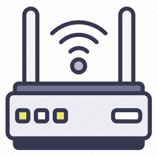 Network, router, wireless, connection, internet icon - Download on Iconfinder