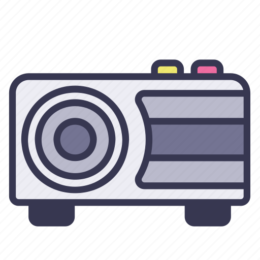Projector, entertainment, screen, technology icon - Download on Iconfinder