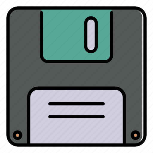 Diskette, floppy, save icon - Download on Iconfinder