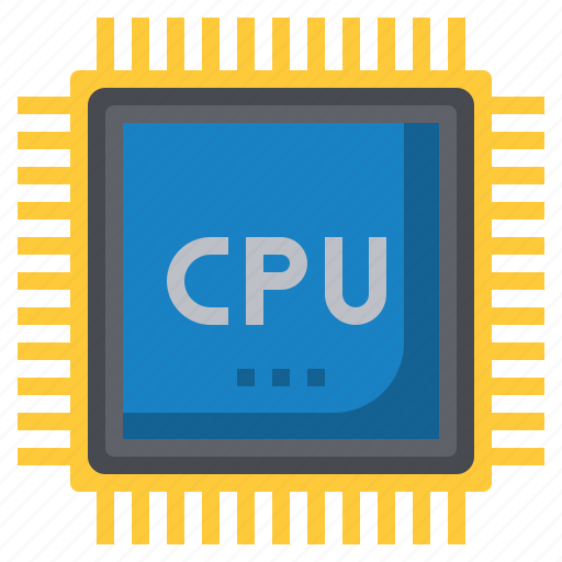 Cpu, core, hardware, processor, microchip, computer, chip icon - Download on Iconfinder