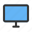 monitor, screen, computer, desktop, electronic 