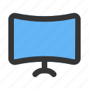 screen, monitor, computer, desktop, electronic