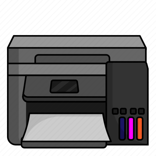 Components, computer, device, hardware, office, printer icon - Download on Iconfinder